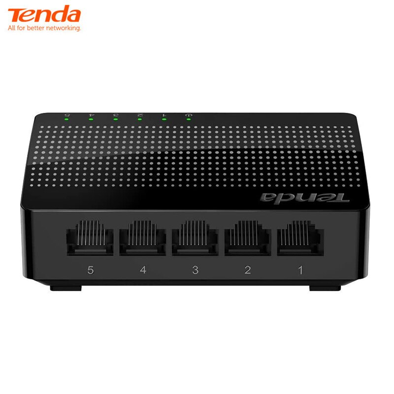 Tenda SG105 | 5 Hafen Gigabit Ethernet Netzwerk Schalter | Ethernet Splitter | Verkehrs Optimierung | Unmanaged für Router