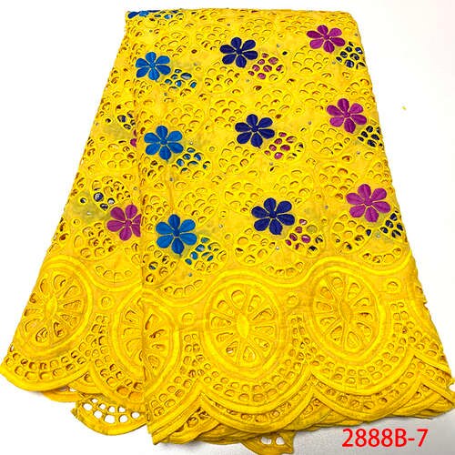 African Lace Fabric African Lace Fabric With stones French Lace Fabric For Black Women YA2888B-1: Picture 7