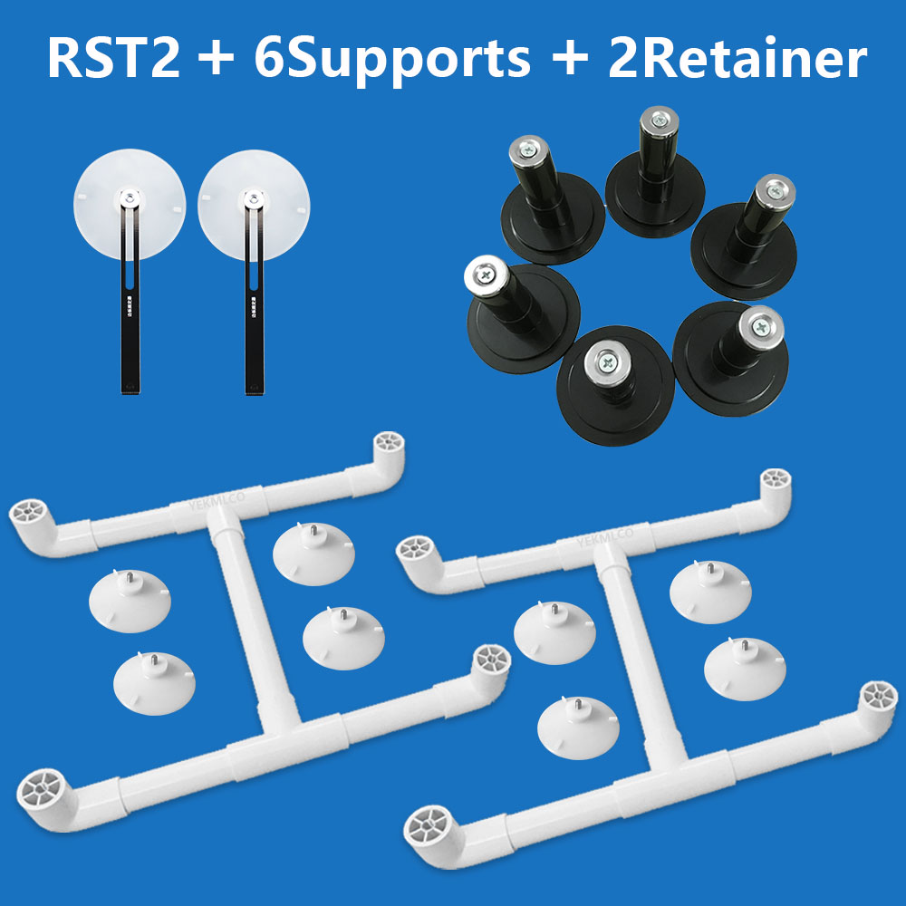 LED LCD TV Screen Remove Repair Tool Silicone Vacuum Suction Cup Support Connector 32-65 Inch Maintenance Device: black