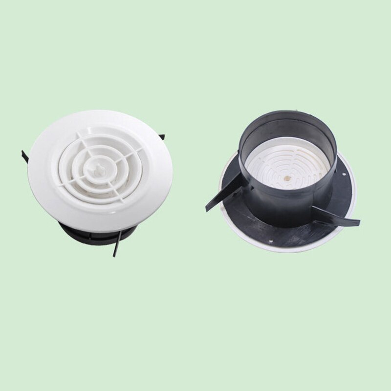 Air Ventilator Cover Adjustable Diffuser Ducting Cover Vent Grille RV Accessories For Motor Home Kitchen Batch Air Outlet Fresh