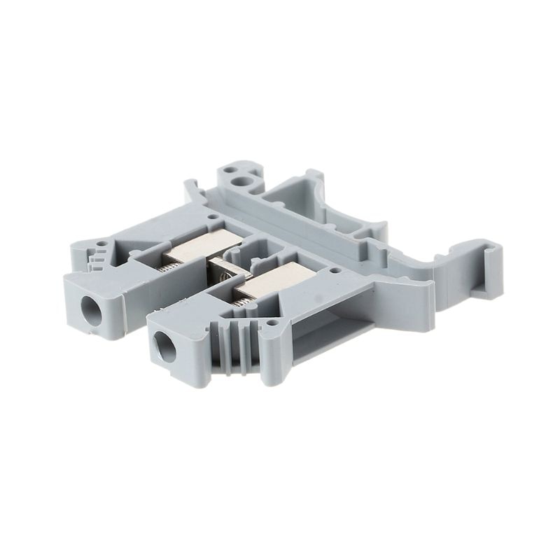 10 Stks/set UK-2.5B Terminal Blok Schroef Algemene Toepassing Pcb Din Rail Bedrading Termianl Connector