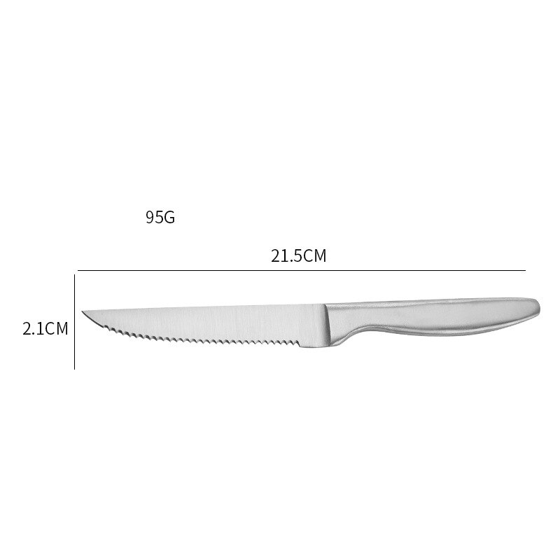 Stainless Steel Steak Knife Sharp Blade Flatware Steak Knives High Resistant and Durable