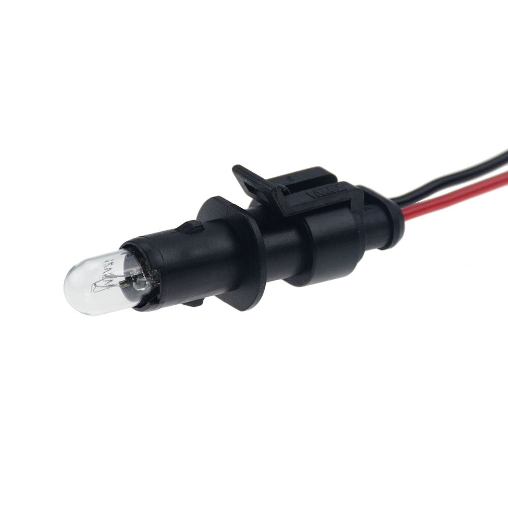 Led  t10 fitting lamphouder adapters kabel  ,12v 21w t10 lamp optioneel
