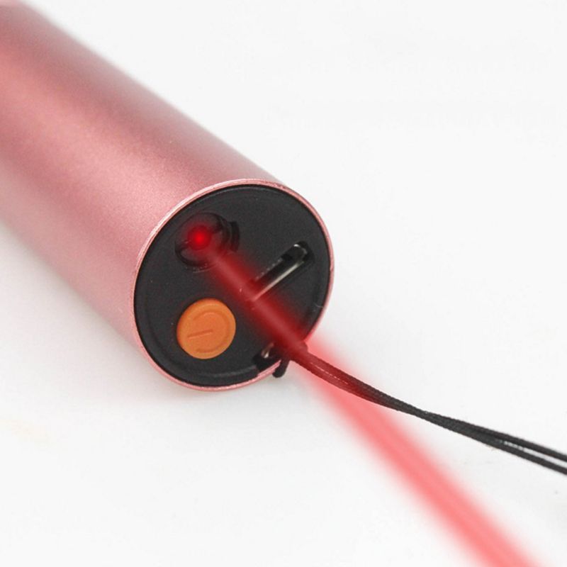 2 in 1 sjov killing teaser stick kat mos detektion rød uv lys pointer usb genopladeligt kæledyr legetøj