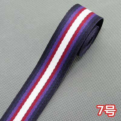 Sangle de 32mm largeurs pour sacs, bagages, vêtements, ceinture, ruban épais, sangles colorées, 5 mètres/lot , 19 couleurs: 7