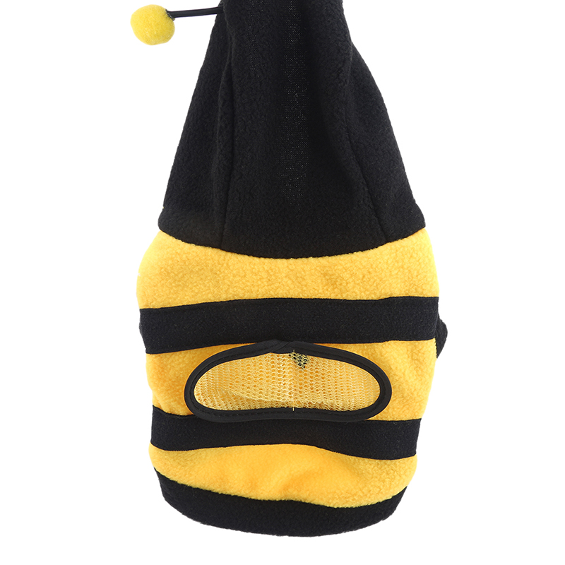 Pet Capuchon Kleding Leuke Fancy Puppy Kleding Kostuum Kat Jas Outfit Bee Stijl Professionele Home Huisdieren Doek