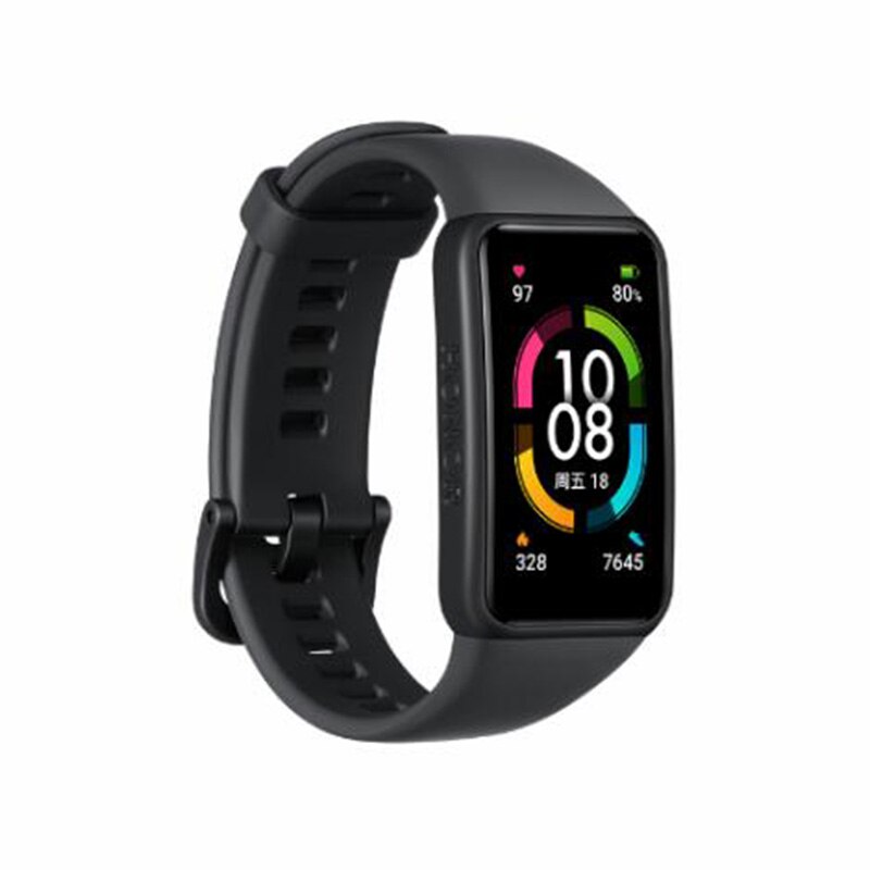 Huawei-pulsera inteligente Honor Band 6, reloj con pantalla táctil AMOLED a Color de 1,47 pulgadas, SpO2, para natación, ritmo cardíaco, sueño y siesta, estrés, novedad