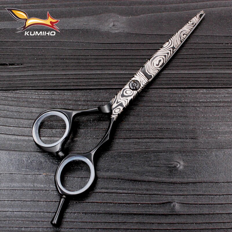 KUMIHO DMS-60 Japanischen edelstahl 440C 6 &quot;haar schere einstellen haar schneiden und ausdünnung schere gute Japan schere