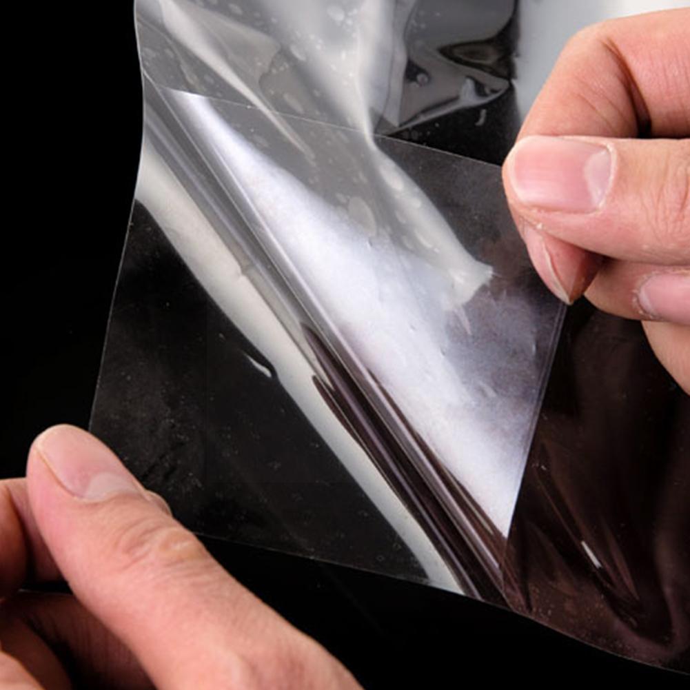 Protecteur mural Transparent brillant de cuisine, auto-amovible, adhésif résistant à l'huile, protection étanche contre les éclaboussures St Y6z0