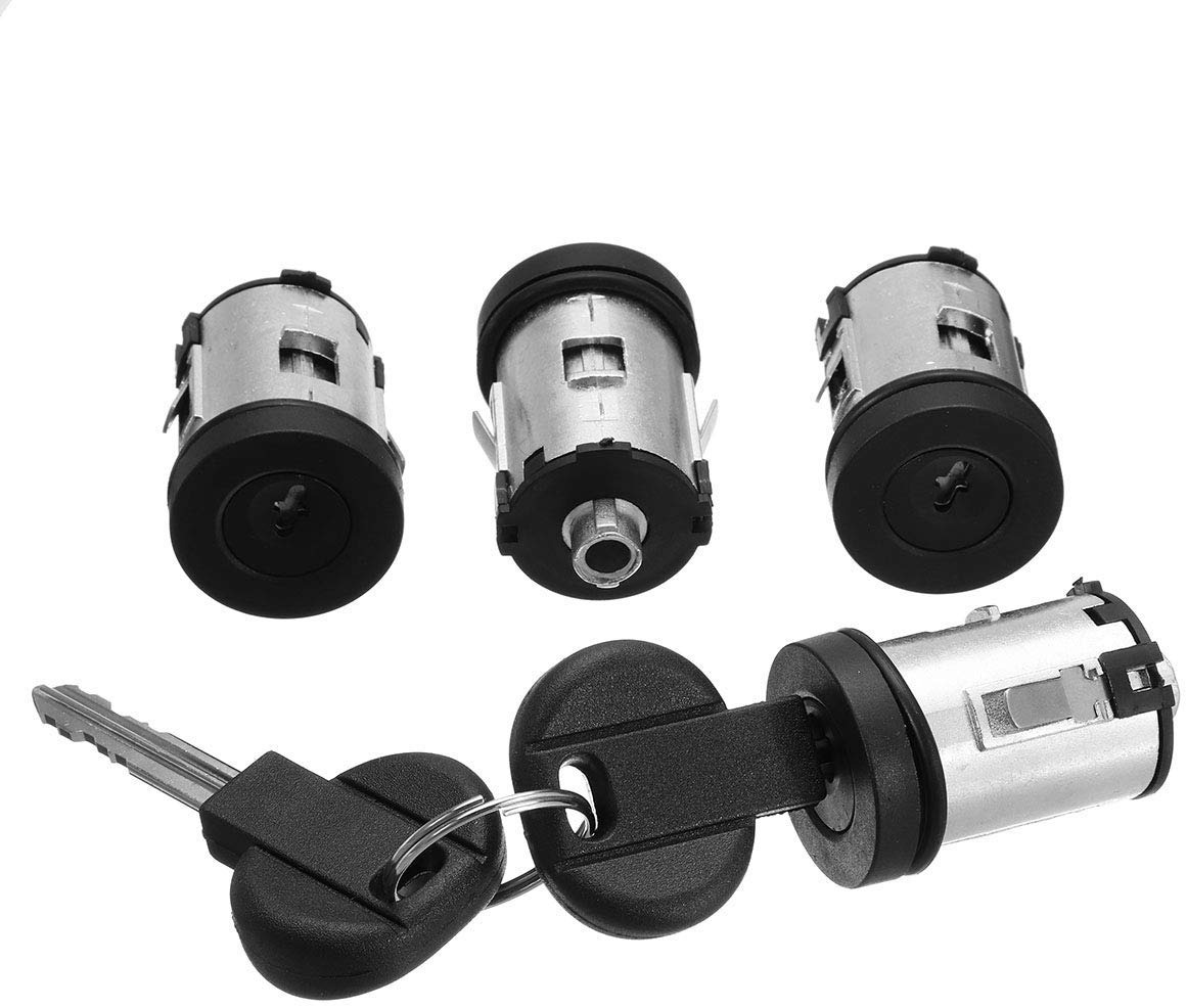 OE-baril de verrouillage de porte pour FIAT | 9170.AY pour FIAT SCUDO CITROEN XM XANTIA SYNERGIE, JUMPY 1995-2007: 4pcs Barrel