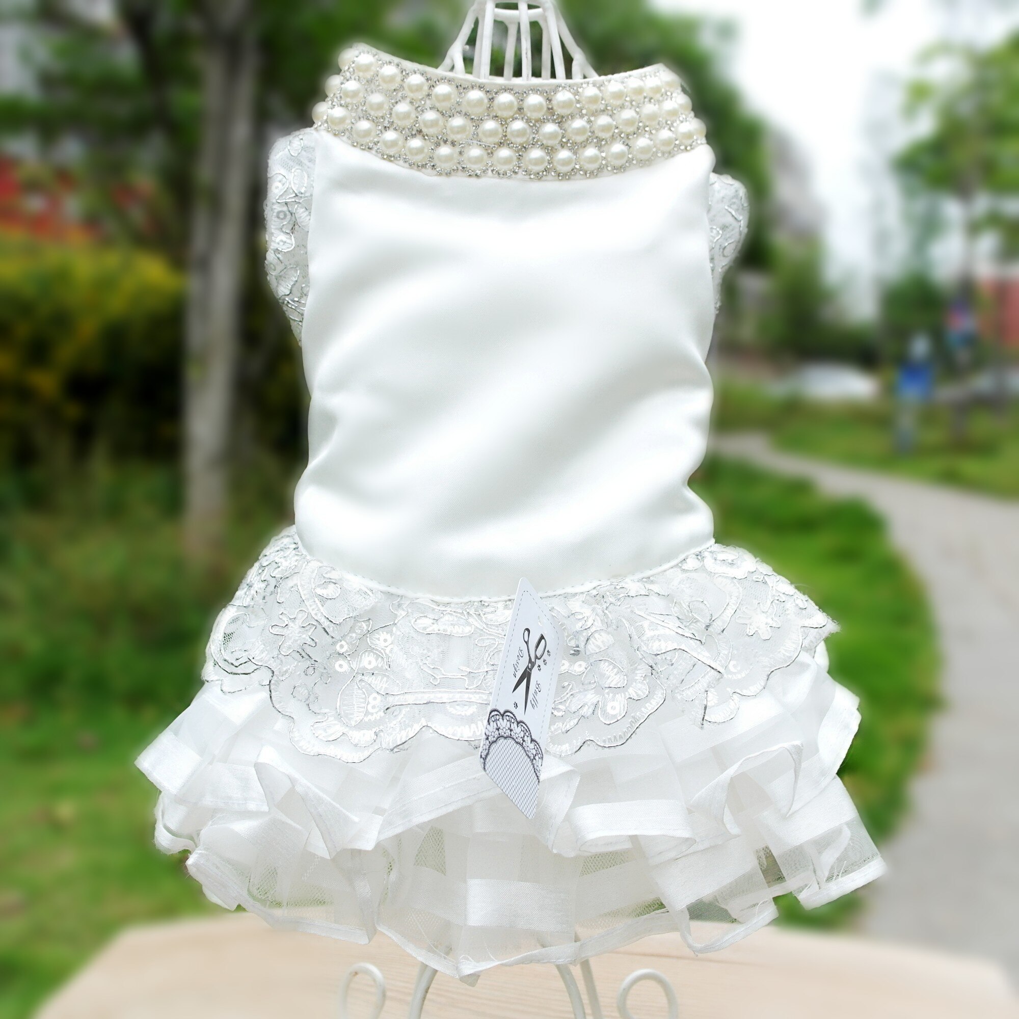 Vestido de boda de lujo para perros y gatos, falda para cachorros, tutú para mascotas, suministros para disfraces de novia, varias princesas, XS a 4XL
