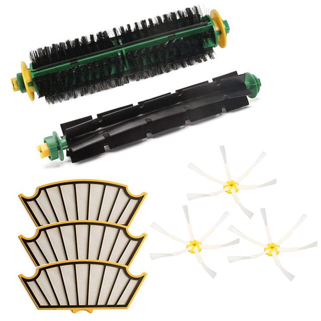 For iRobot Roomba 500 510 520 527 528 530 532 535 540 550 560 562 570 572 580 581 585 590 Side Brush Filter Vacuum Cleaner Parts: iR500-13
