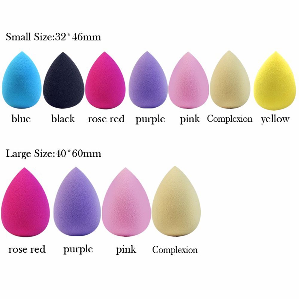 Éponge de maquillage bouffée cosmétique professionnelle pour fond de teint crème correcteur maquillage mélangeur éponge d'eau douce