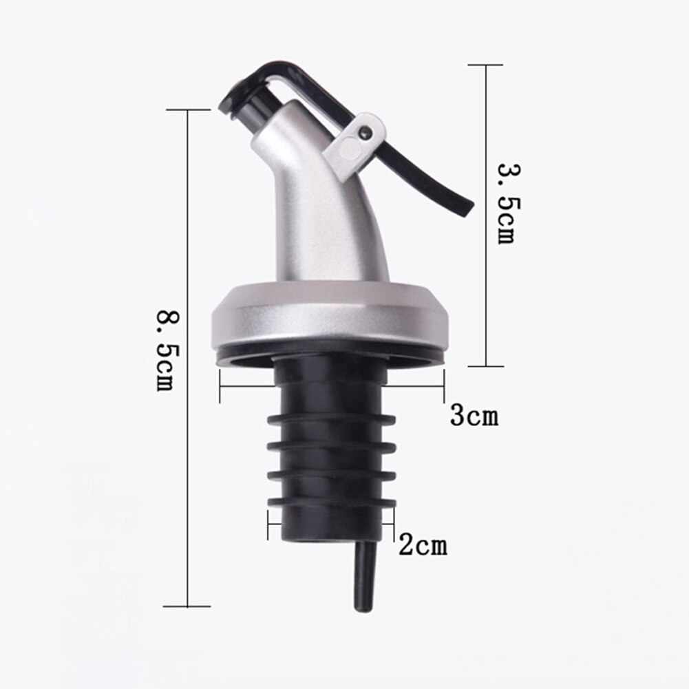1pc tilfeldig farge silikon lekkasjesikker saus eddik olje flaske helle flip cover cap stopper dispenser kran kjøkkenverktøy