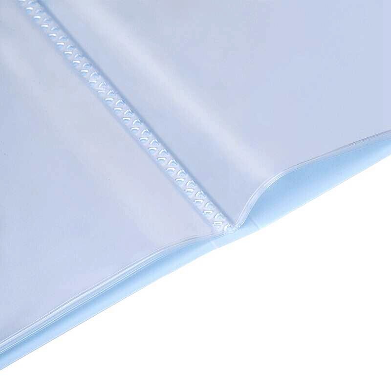 Deli 72408/72409 A3 Clear book clip files documents files storage folder date book 40 shees & 60 sheets 3 colors optional