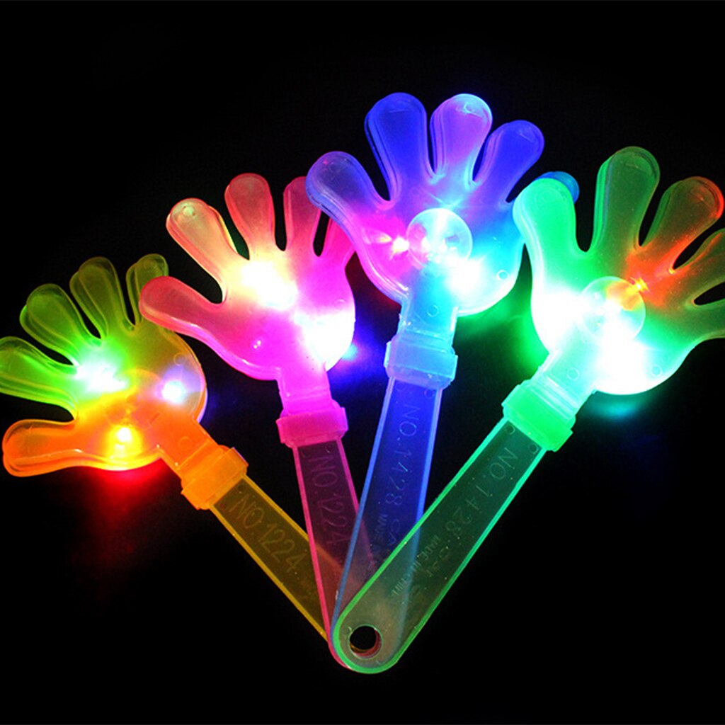 Light Up Clapper Hands Flashing Noise Maker Clapping LED Cheering Party