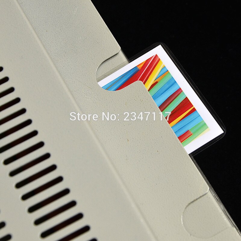 Película fotográfica laminada de espesor, 3 pulgadas/2R 7c, Material PET, 58mm x 98mm, 100 hojas/paquete