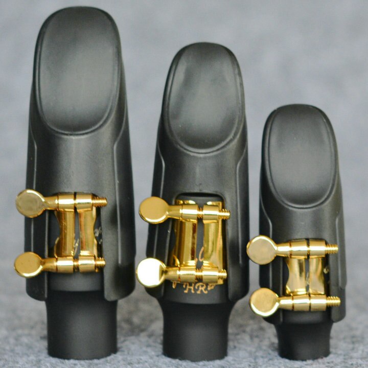 HR Hard Rubber Tenor Soprano Alto Saxophone Mouthpieces Sax Mouth Pieces Accessories Size 5 6 7 8 9