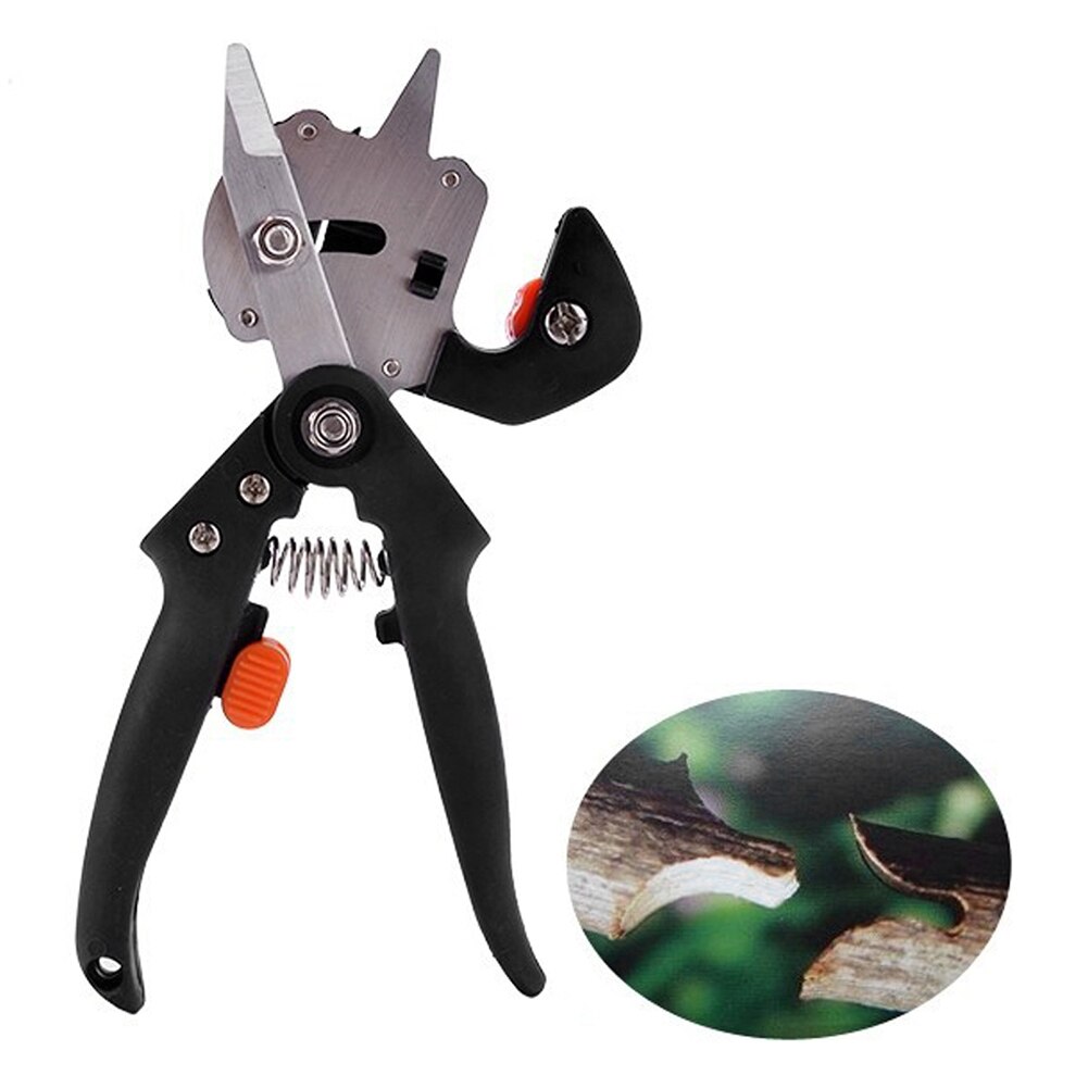 High Carbon Pruning Shear Steel Fruit Tree Cutter Grafting Tool Scissors Trimmer Easily Carrying Part Eco-friendly Tool