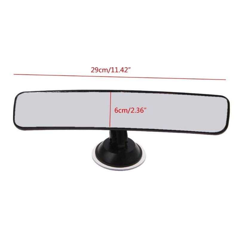 1 Pc Universal Vehicle Car Rear View Side Mirror Wide Angle Adjustable Suction Car Interior Decor Accessories