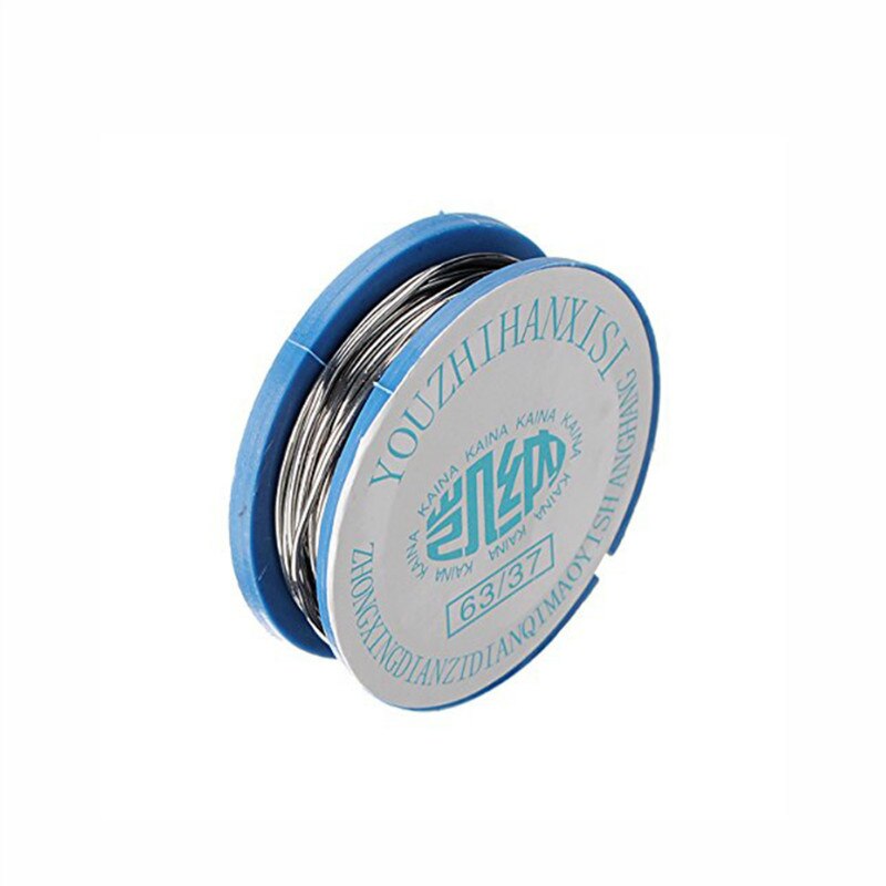 2 stuks multifunctionele soldeerdraad 0.8mm diam 63/37 schone harskern las tin lood soldeerbout draad spoel soldeergereedschap