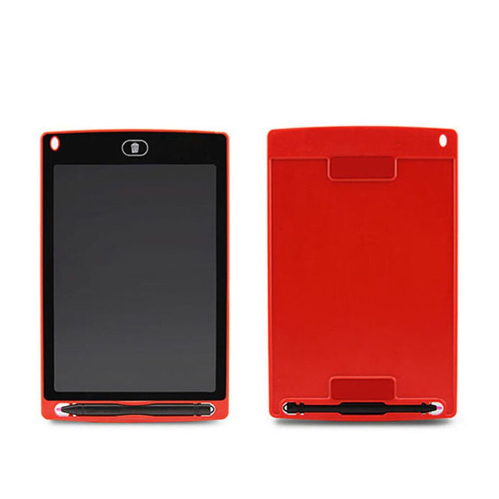 Electronic Doodle Board 8.5in LCD Writing Drawing Handwriting Tablet for Kids Adult School QJY99: Red