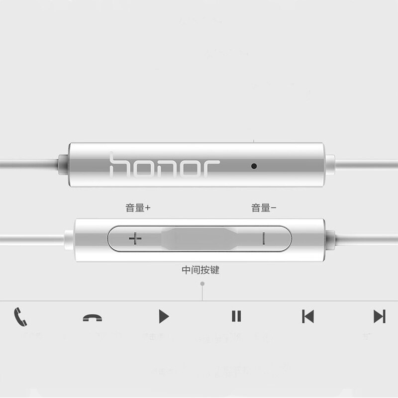 Huawei Honor sono115 cuffie con 3.5mm in orecchio auricolari altoparlante controllore cablato per Huawei P10 P9 P8 compagno9 Honor 8