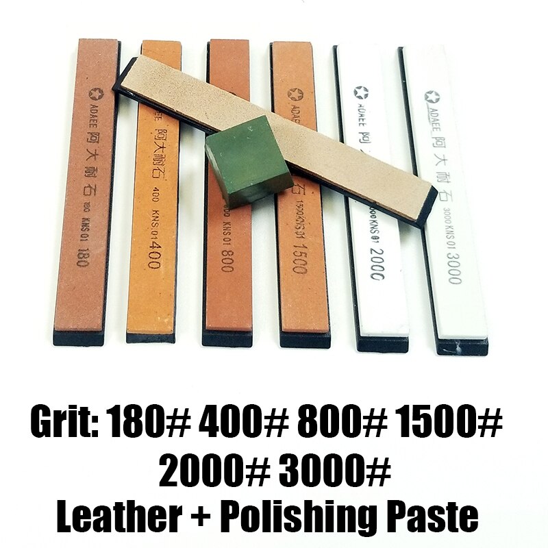 Ruixin pro affûtage pierre aiguiseur de couteau de supérieure dernier portable 360 degrés rotatif pince pointe diamant: 8 pieces