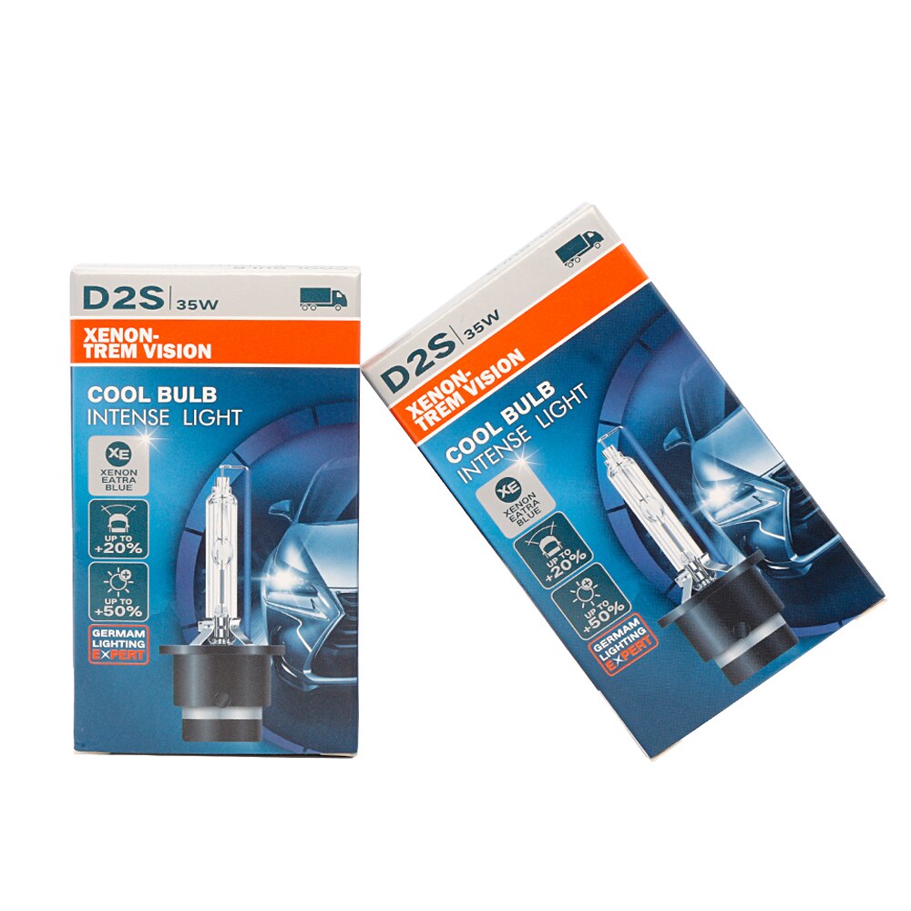 2 Pcs 35W Original HID Xenon Bulb D1S D2S D3S D4S Xenon standard Car Headlight Lamp 4300K 6000K With Metal Bracket