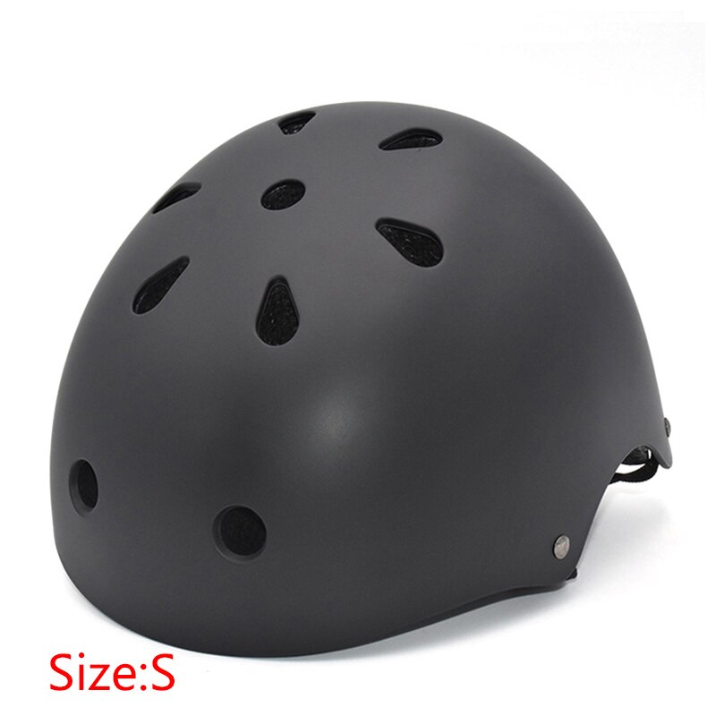 Helm Kind Fiets Cycle Bike Scooter Bmx Skateboard Skate Stunt Skiën Fietshelm Mj: Black / L