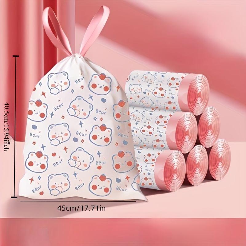 100 stuks 4 gallon vuilniszakken met trekkoord - eenvoudige dosering, lekvrij en veelzijdig voor thuis, op kantoor en buitengebruik: Light Grey