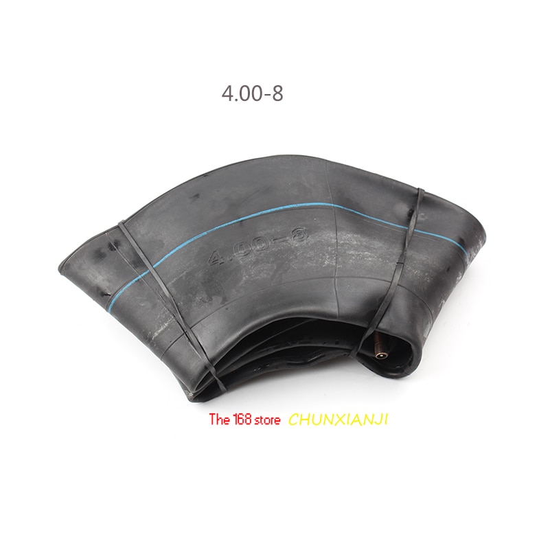 Tubo interior con válvula recta para carretillas, tamaño 4,00-8, saco, camiones, carritos, neumático de Tractor de césped 4,00/4,80-8 (4,80/4,00-8