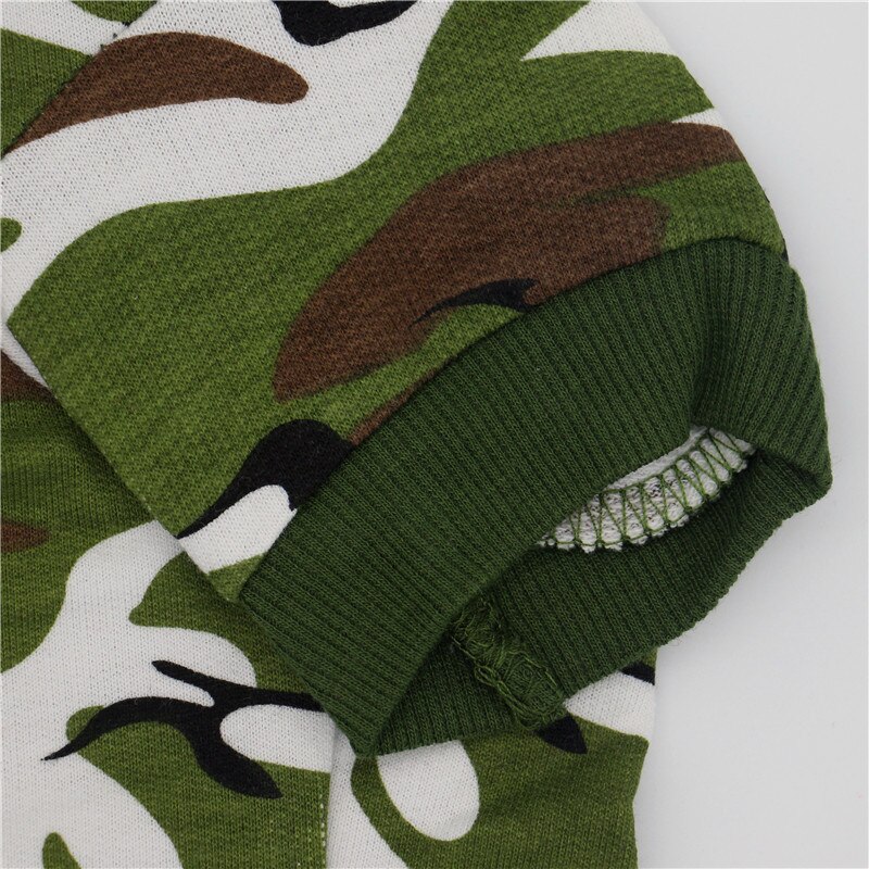 Vêtements pour animaux domestiques | Bague pour chiot, T-shirt Camouflage en coton, Teddy 100% coton, printemps et automne