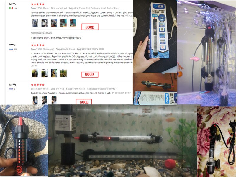 Chauffe-Aquarium à température constante | Pour Aquarium, chauffage automatique, économie d'énergie, pour réservoir de poissons, accessoires d'aquarium A