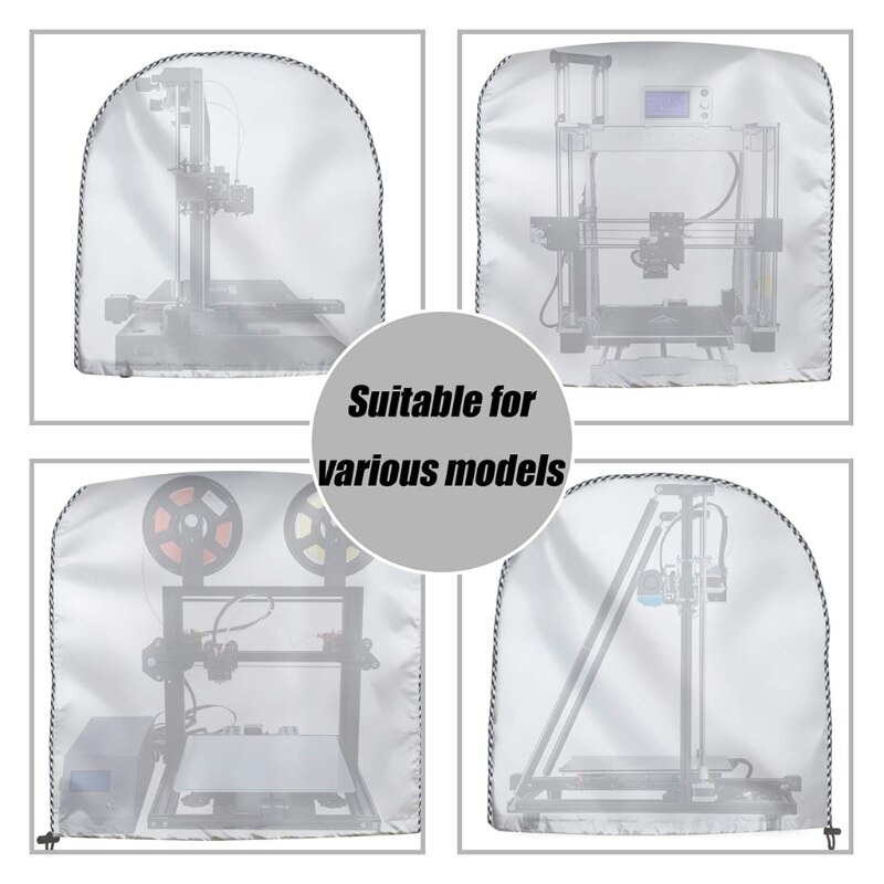 A0NB 3DPrinter Enclosure, Printer Covers Soundproof Dustproof Tent for 3d Printing Room Compatable w/ Ender 3