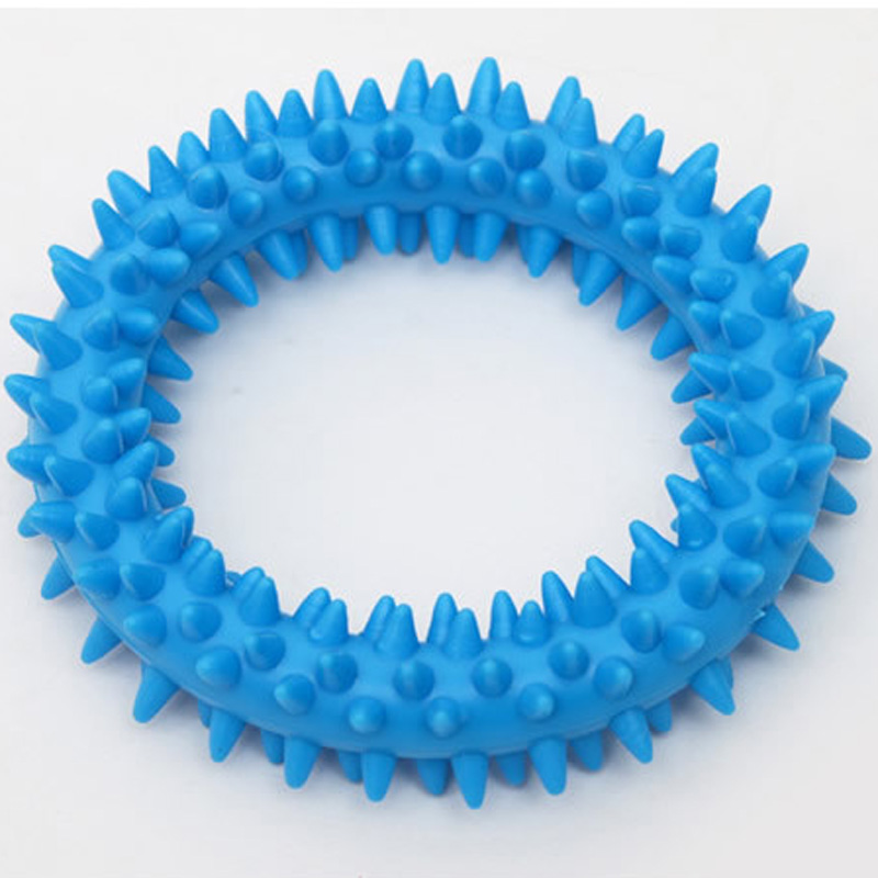 Stress relief fidget armbånd spiky sensorisk fidgit legetøj til autisme adhd angst stille besked ring: Blå