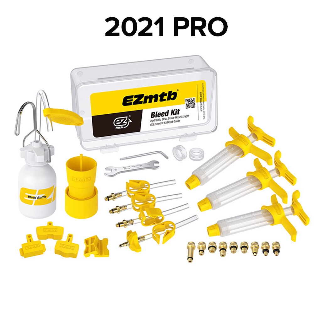 Bicycle Hydraulic Disc Brake Oil Bleed Kit Tools for SHIMANO SRAM TEKTRO MAGURA Series MTB Road Bike Brake Repair Tool: 2021 PRO