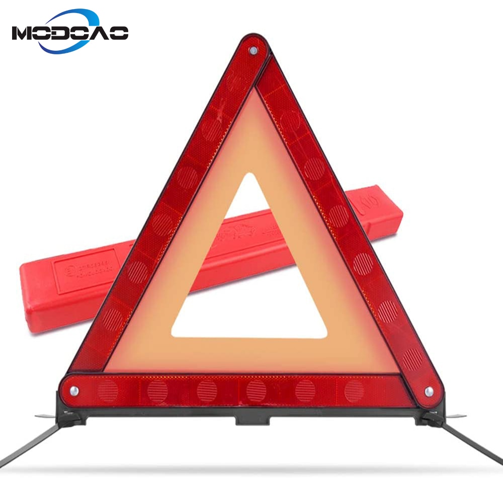 Emergency Warning Triangle European Standard ECE Fold Up Safety Triangle Reflective Warning Kit Traffic Safety Signs Road Signs