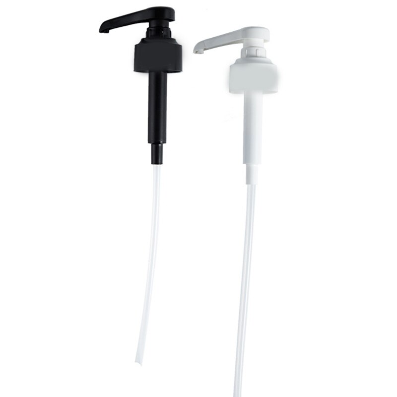 Kitchen Liquid Dispenser Syrup Pump Head Manual Press Head Replacement Great for Coffee, Shakes, and Cocktails