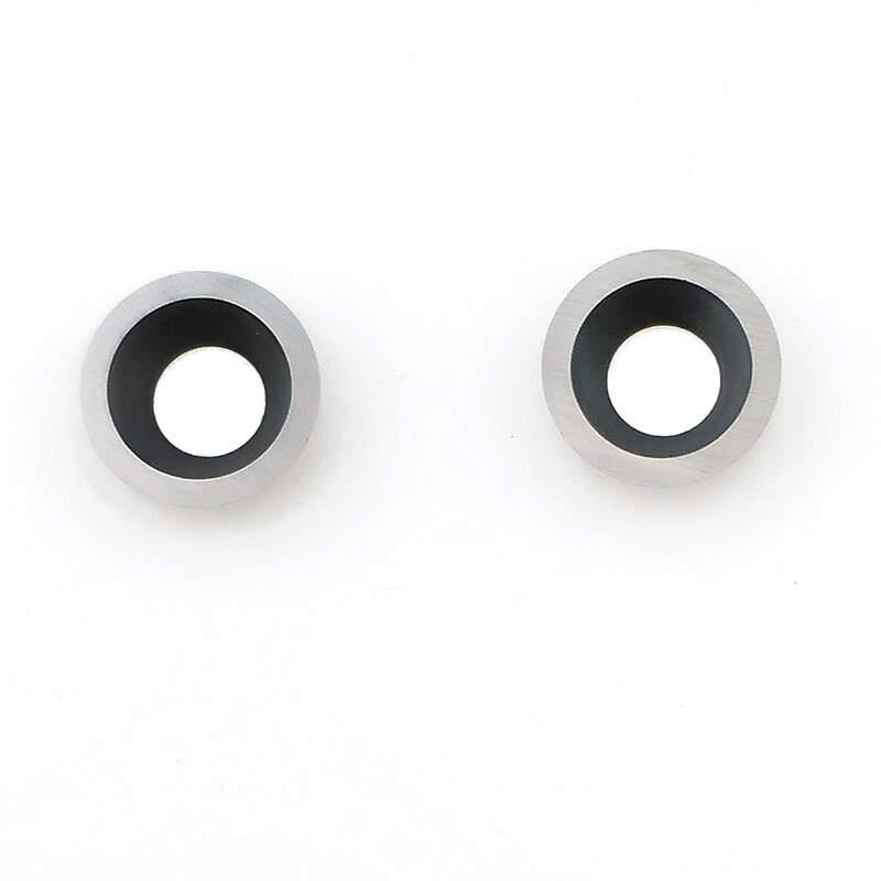 Insert Carbure Rond - 8.9mm x 1.85mm - Angle 30 Degrés - Carbure de Tungstène - Outil Tour Fraisage Bois