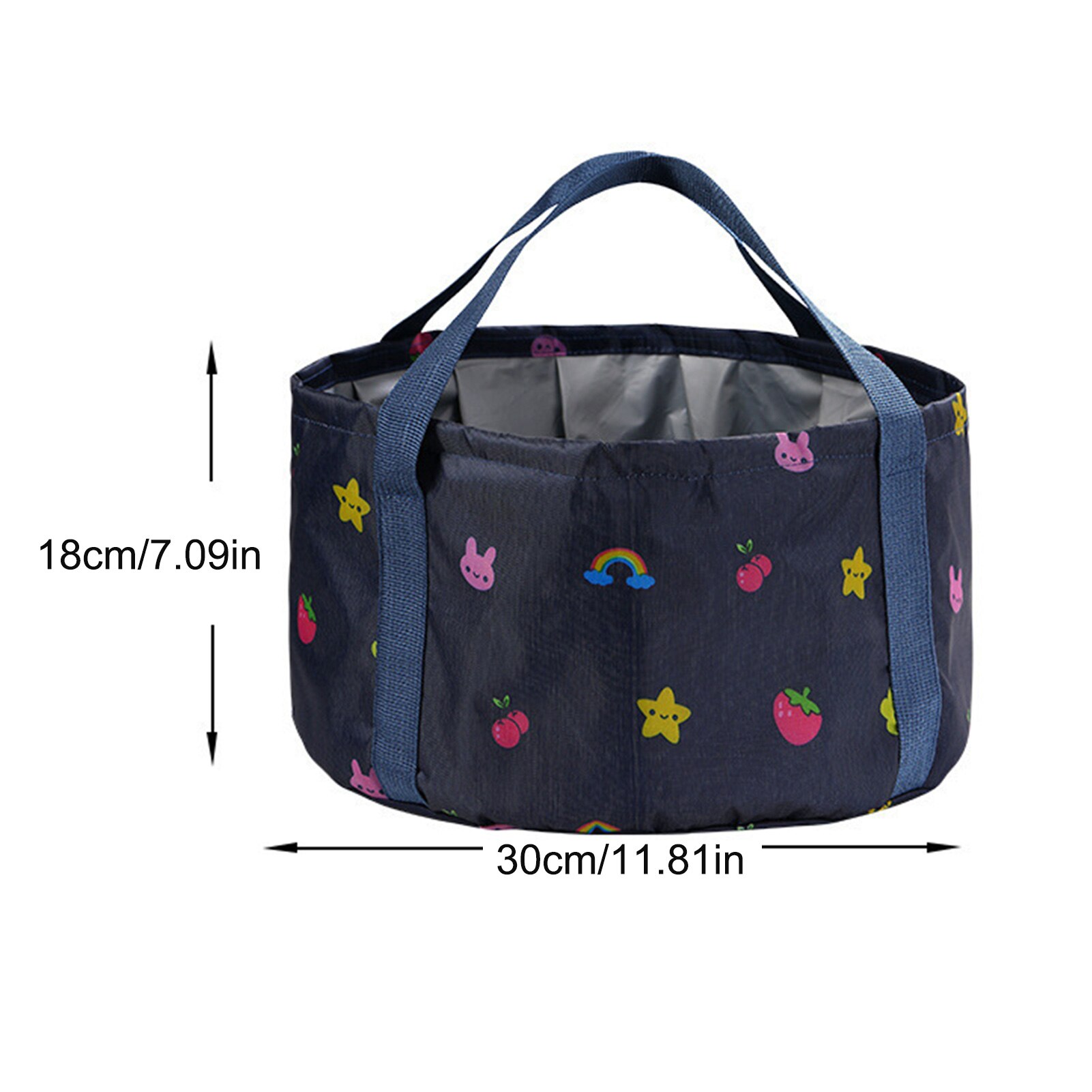 Foldable Foot Tub Portable Bath Bag Wash Basin Water Bucket Large Capacity Bathing Feet Massage Washing Tub For Outdoor Travel: 02