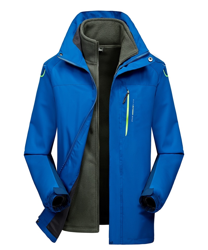 Zoxo softshell sejlerjakke herre vindtætte jakker udendørs bjerg- og vandreture vinter vandrejakke herre vindjakke