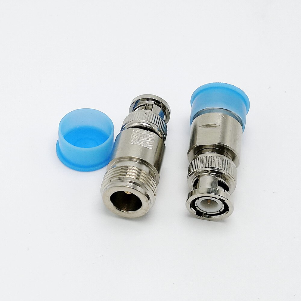 5pcs N to BNC RF adapter connector BNC Male To N Female Plug RF Connector