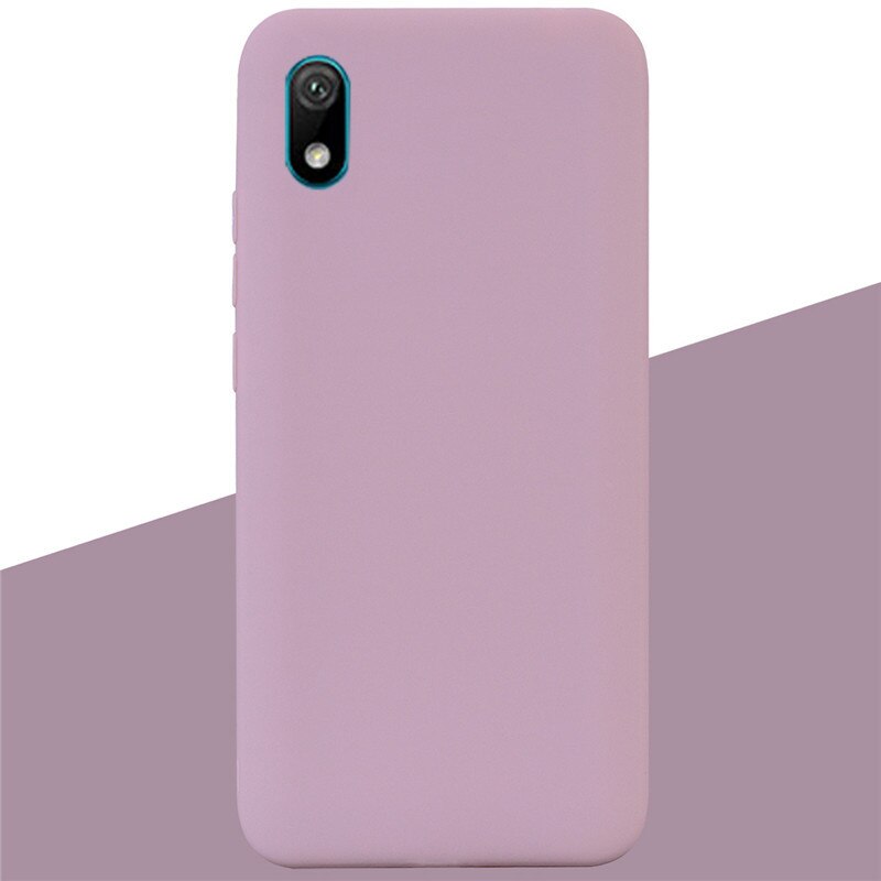 For Huawei y5 Case Silicone TPU back Cover Soft Phone Case For Huawei Y5 Coque Shell Y 5 5.71 inch Shell Fundas: 15 Lotus Pink