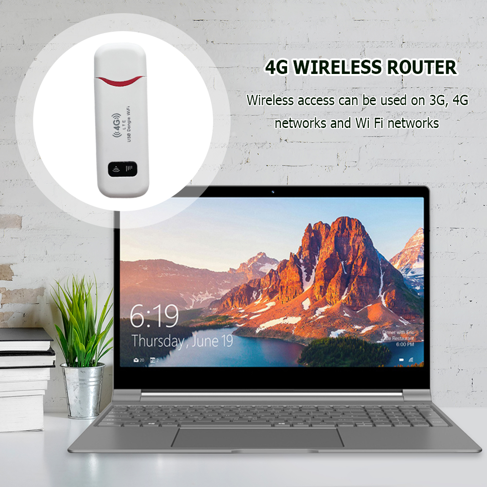 4g lte trådløs router usb-dongle 150 mbps modemstik mobilt bredbånd simkort trådløs wifi-adapter 4g- korts router hjemmekontor