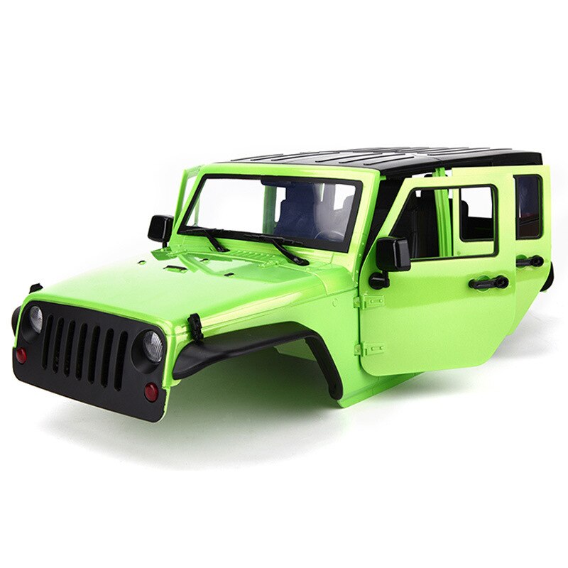 313mm 12.3 pouces empattement carrosserie KIT de coque pour 1/10 RC chenille voiture SCX10 SCX10 II TRX4 90046 90047 Jeep Wrangler