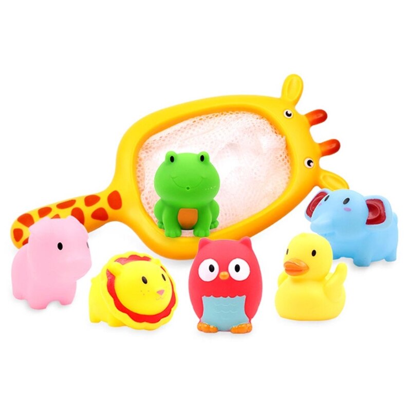 Jouets animaux flottants en forme de bain pour bébé, jeu de sauvetage, jeu d'eau: G