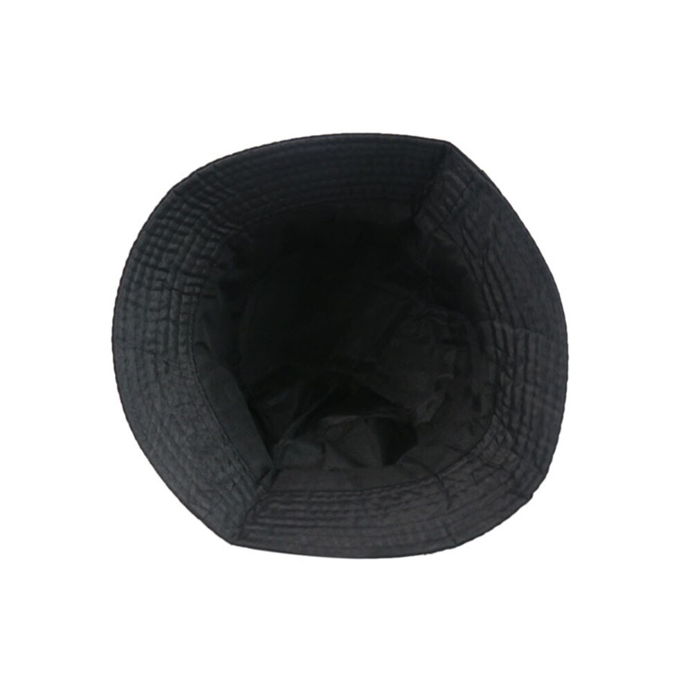 Fisherman hat lovers bob hat sommar solkeps klassisk svart vit regnbåge bucket hatt för kvinnor man