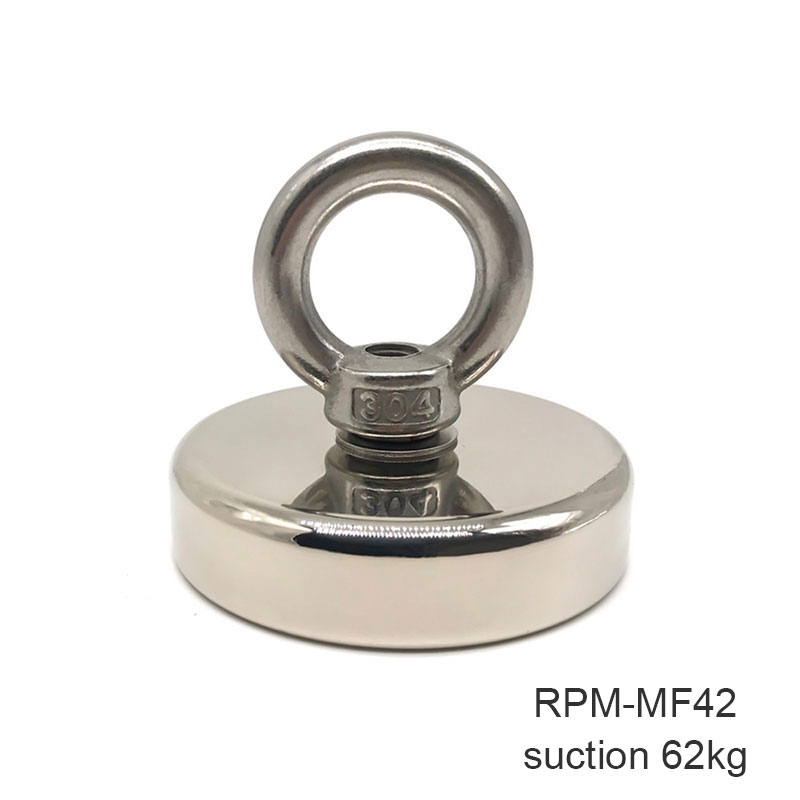 Economical Magnetic Hook Strong Absorption Magnets for Fishing Lifting Hanging Retrieving ds99: suction 62kg