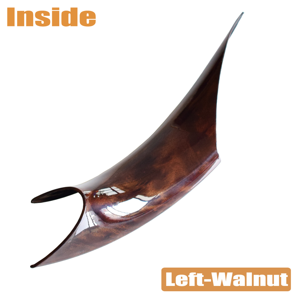 Auto Snap-In Interieur Deurklink Beschermen Trim Pull Carbon Textuur Voor Bmw 3 4 Serie F30 F31 f32 F33 F34 F35 F80 F82 -19: Walnut-Left-Inside